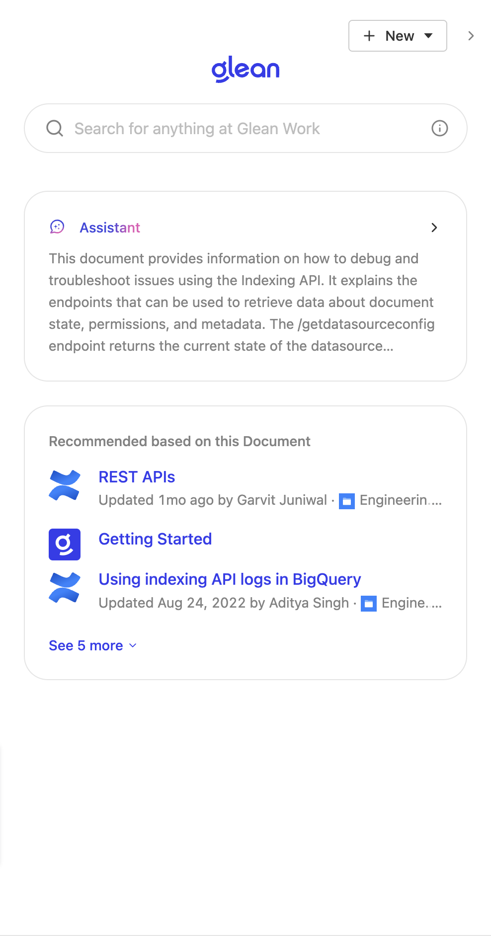 Sidebar Interface - Example 1